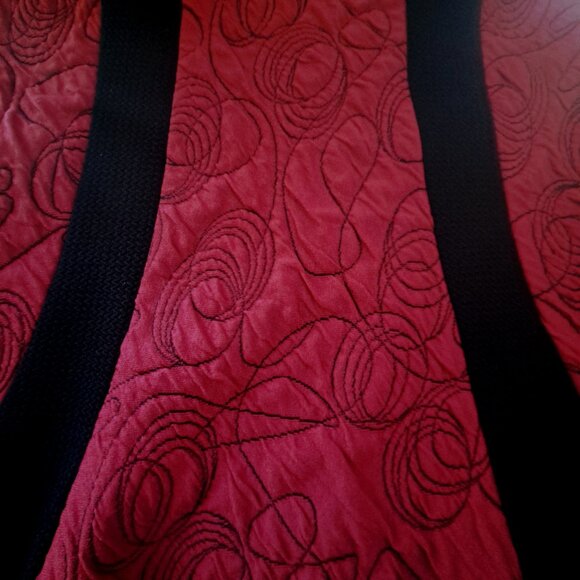 KARKASS Designer CAMI TOP CORSET-LIKE Sz 5/6 or +/- S/M ART to WEAR made CANADA - Picture 2 of 9